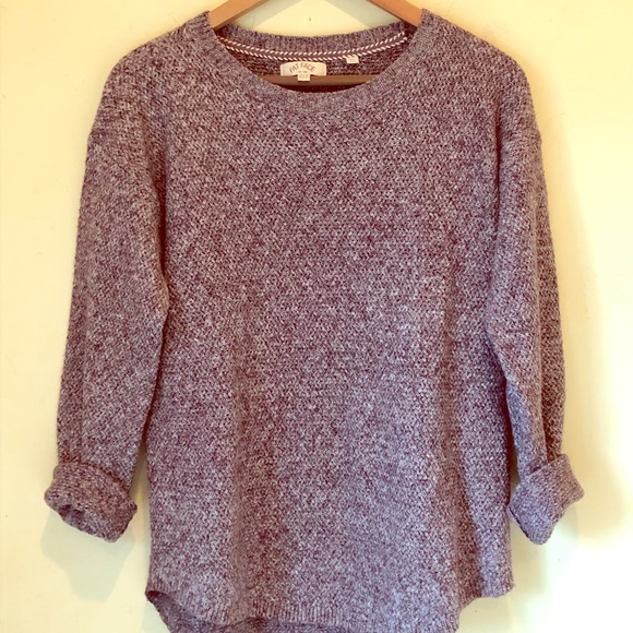 Fat Face Sweaters - Heathered purple sweater